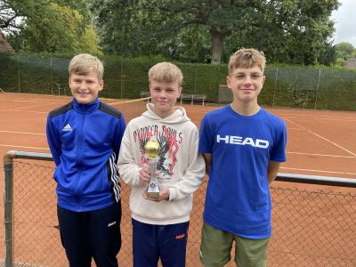 A-Junioren des TC Altenberge-Erika gewinnen Weser-Ems-Pokal