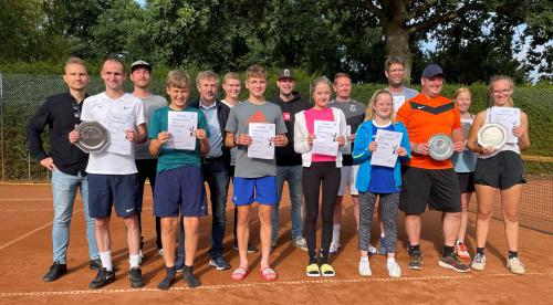 Tolle Atmosphäre bei den Tennis-Stadtmeisterschaften in Haren!